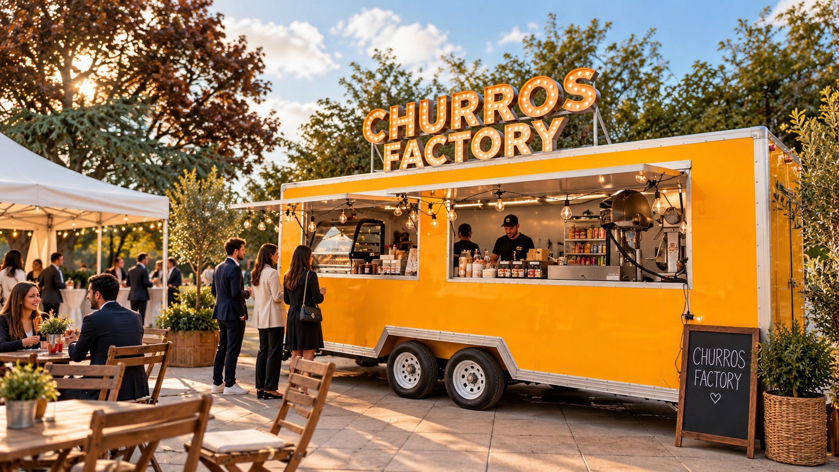 Churros Factory au Salon Olympe à Gagny