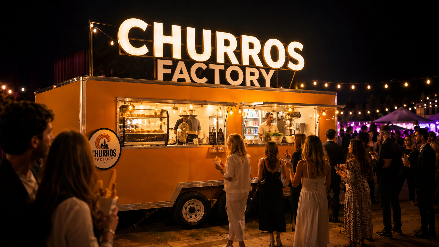 Churros Factory lors d'un festival